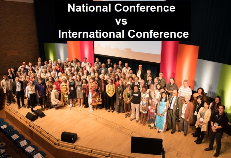 The Difference Between National And International Conference 